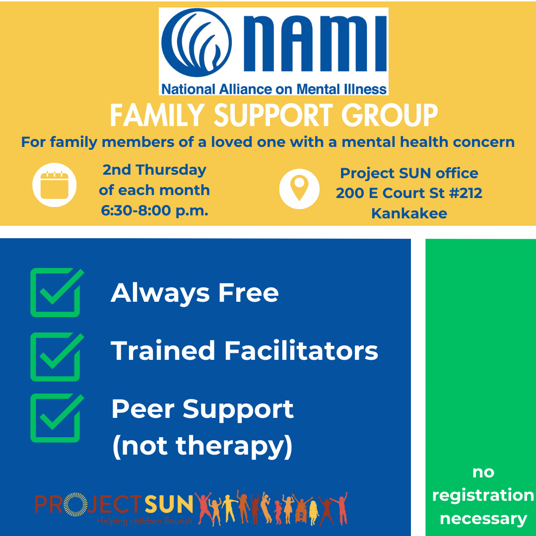 Nami family support group EVENT for social media